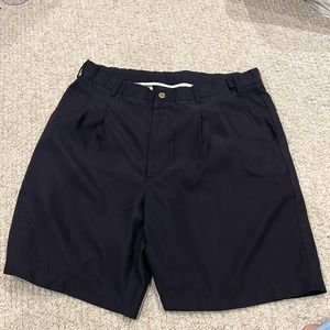 Adolfo Men’s navy blue lightweight shorts - Size 34 - Excellent Condition